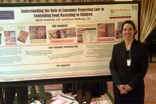 Staff Attorney Cara Wilking Presents Poster