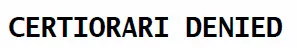 certdenied